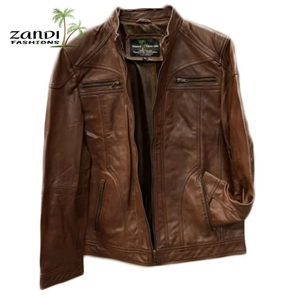 Men's Italian Fashions Jacket ZF-FJ111 Size L ABC Jackets